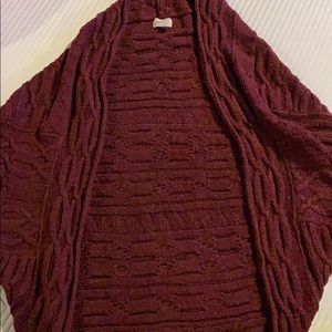 Burgundy sweater